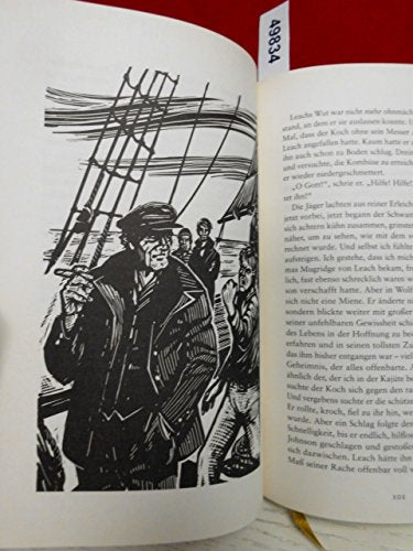 Der Seewolf . Meisterwerke der Weltliteratur . ( Ins Deutsche übertragen von ERwin Magnus . Mit Illustrationen von Jan Bazing )