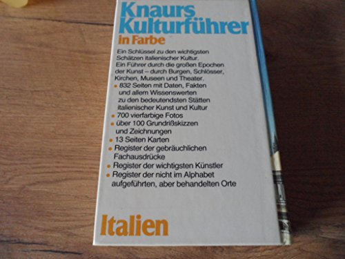 Verlagsredaktion: Knaurs Kulturführer in Farbe: Italien
