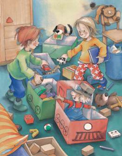 Der kleine Aufräumfix oder Wie man mit der Aufräumlokomotive schnell Ordnung schafft