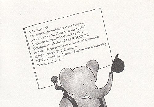 Babar und das Krokodil - Pixi-Buch Nr. 691 - Einzeltitel aus Babar-Sonderserie
