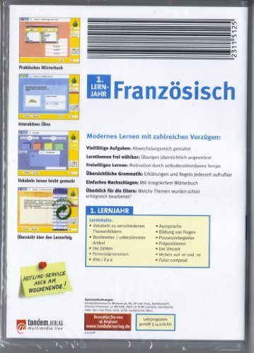 Schülerhilfe CD-Rom Französisch 1. Lernjahr