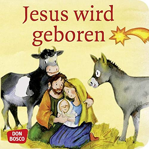 Jesus wird geboren. Mini-Bilderbuch.: Don Bosco Minis: Kinderbibelgeschichten.