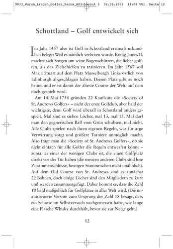 Warum tragen Golfer Karos?: Geschichten rund ums Grün