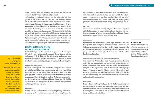 Cholesterin senken: Mit Wirkstoffen aus der Natur