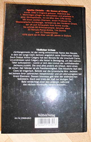 Agatha Christie: Tödlicher Irrtum oder: Feuerprobe der Unschuld - Ein Hercule-Poirot-Krimi