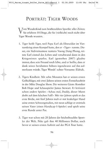 Warum tragen Golfer Karos?: Geschichten rund ums Grün