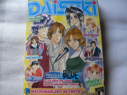 Daisuki. Nr. 6 Juli 07 / 2003. Mega-Manga-(Comic)Mix für Mädchen.
