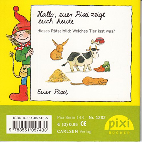 Was ich gerne esse - Pixi-Buch Nr. 1232 - Einzeltitel aus PIXI-Serie 143 (aus Kassette)