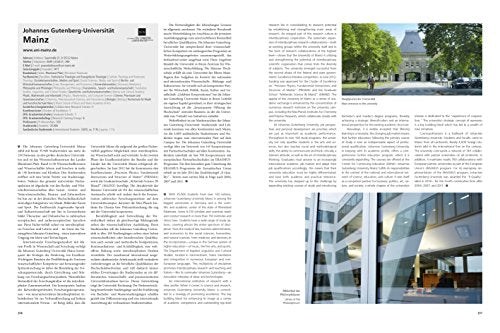 Universitäten in Deutschland / Universities in Germany: Neuausgabe 2015