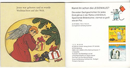 Wie es Weihnachten wurde - Ein Pixi-Buch 1182 - Einzeltitel aus Weihnachtsserie 17 (aus Kassette)