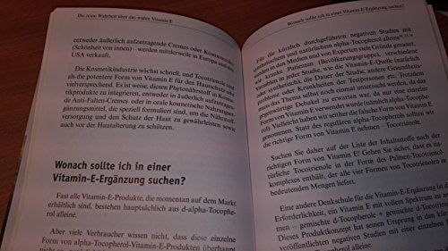 Die reine Wahrheit über das wahre Vitamin E.