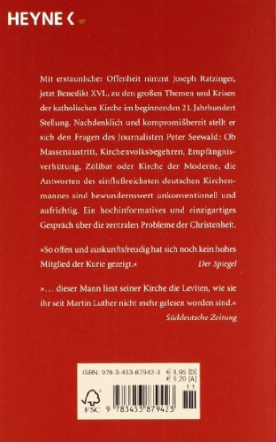 Salz der Erde: Christentum und katholische Kirche im neuen Jahrtausend. Ein Gespräch mit Peter Seewald
