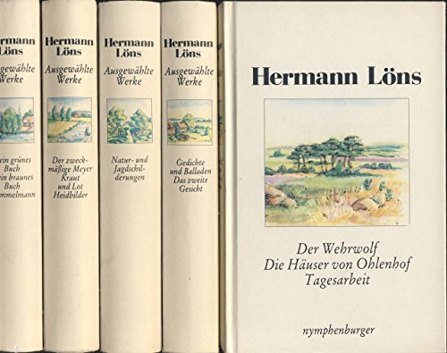 Hermann Löns Ausgewählte Werke, 5 Bde.