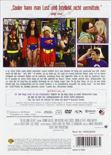 The Big Bang Theory - Die komplette dritte Staffel [3 DVDs]