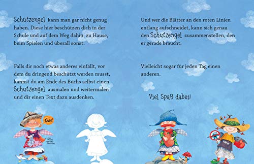 Schutzengel für die Schultasche