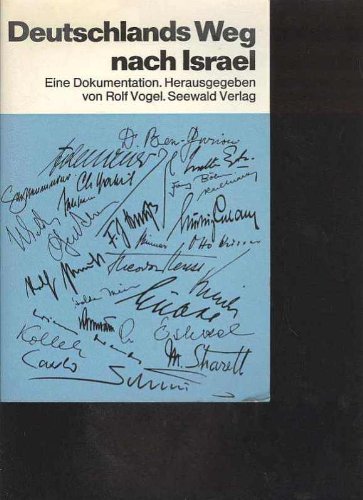 Deutschlands Weg nach Israel