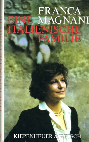 Eine italienische Familie. Aus dem Ital. von Peter O. Chotjewitz. Mit s/w Fotos. Kleber auf Vorsatz. OLnbd mit OSU. Sauberes Exemplar. - 319 S. (pages)