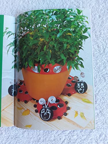 TonTopfTräume: Lustige Ideen aus Tontöpfen mit Holzteilen und Farbe verziert