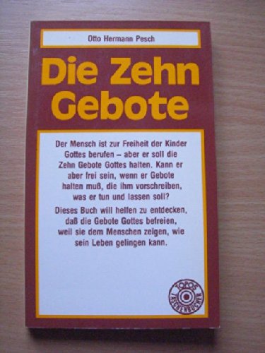 Die Zehn Gebote Topos Taschenbücher, Bd.48,