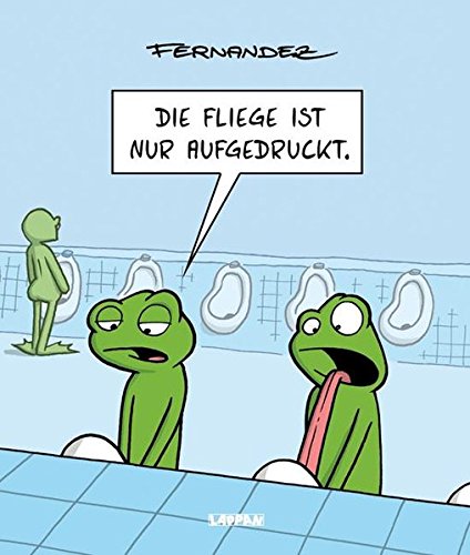Die Fliege ist nur aufgedruckt