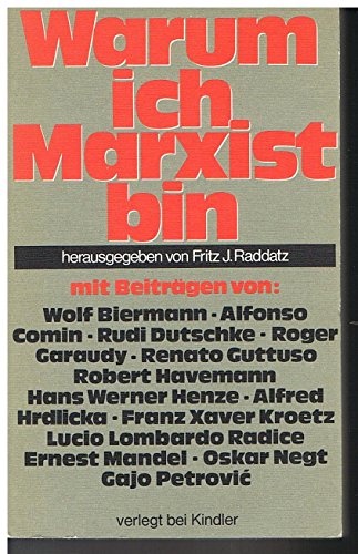 Warum ich Marxist bin
