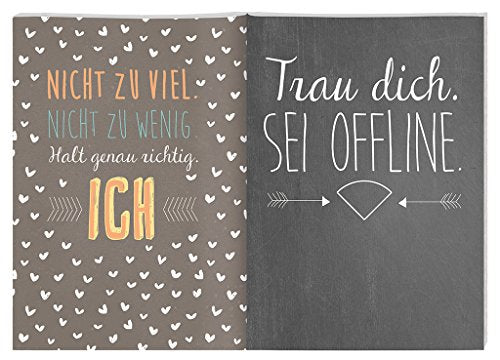 Happy Me Wohlfühlideen für den Alltag | Hygge für jeden Tag | Geschenkbuch mit Stickern und Geschenkanhängern