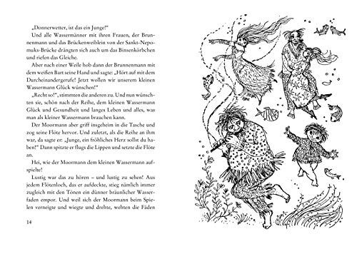 Der kleine Wassermann: Der kleine Wassermann: gebundene Ausgabe schwarz-weiß illustriert, ab 6 Jahren