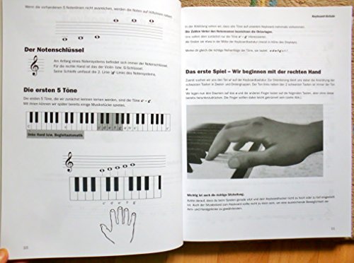 Keyboard - Die gro�e Schule - 3 B�nde [Perfect Paperback] Naumann & G�bel Verlag