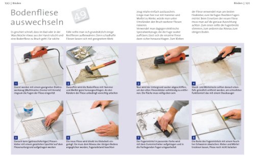 Die 100 besten Reparatur- und Heimwerker-Tipps: Mit Extra-Grundkursen: Fliesen, Laminat, Tapezieren, Streichen u.v.m.