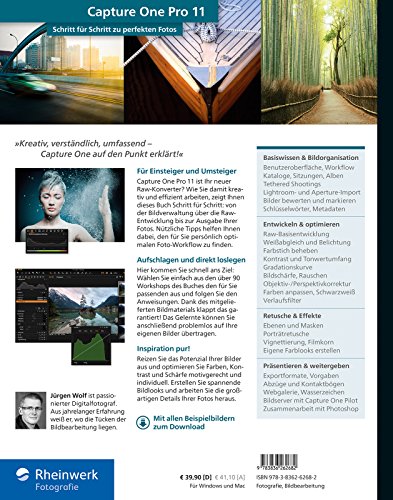 Capture One Pro 11: Schritt für Schritt zu perfekten Fotos – Workshops für Einsteiger und Fortgeschrittene