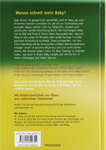 Oje, ich wachse!: Von den 10 "Sprüngen" in der mentalen Entwicklung Ihres Kindes während der ersten 20 Monate und wie Sie damit umgehen können