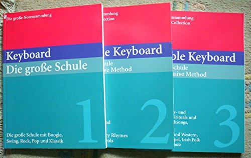 Keyboard - Die gro�e Schule - 3 B�nde [Perfect Paperback] Naumann & G�bel Verlag