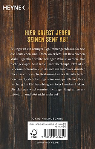 Eiskalter Hund: Fellingers erster Fall - Kriminalroman (Fellinger-Serie, Band 1)