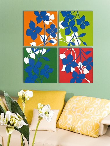 Zauberhafte Acrylbilder: Ornamente und Silhouetten