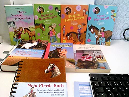 Konvolut bestehend aus 8 Bänden zum Thema: Pferde / Pferdebücher.