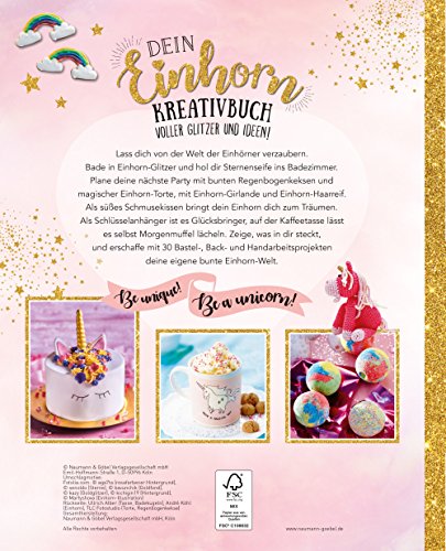 Das große Einhorn-Fanbuch: Basteln, Backen, Beauty & mehr
