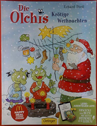 Die Olchis. Krötige Weihnachten. McDonalds Happy Meal Sonderausgabe