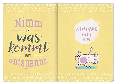 Happy Me Wohlfühlideen für den Alltag | Hygge für jeden Tag | Geschenkbuch mit Stickern und Geschenkanhängern