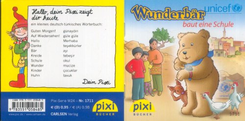 Pixi-Bücher, Nr. 1711: Wunderbär baut eine Schule: eine Geschichte