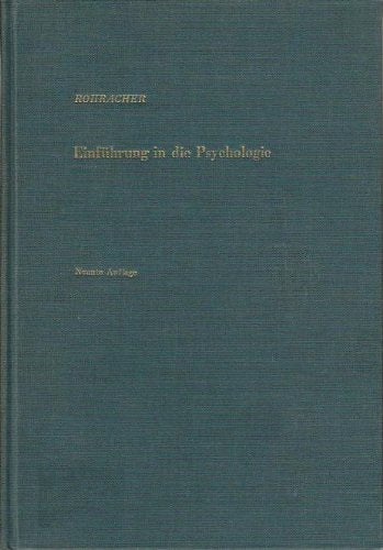 Einführung in die Psychologie