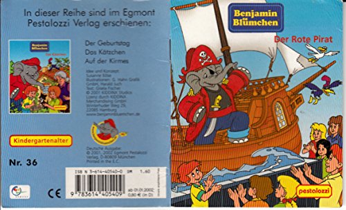 Der rote Pirat (Benjamin Blümchen PV ; Nr. 36 Kindergartenalter)