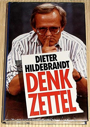 Denkzettel, Mit Zeichnungen von Dieter Hanitzsch,