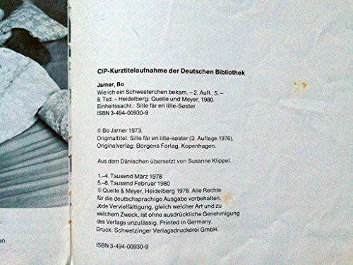 Wie ich ein Schwesterchen bekam