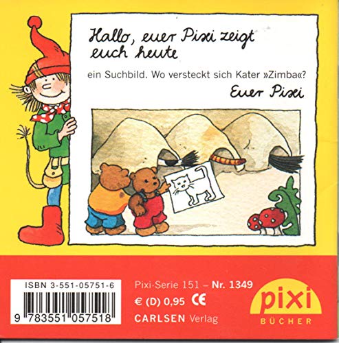 Zwei kleine Bären helfen dem Hasen - Ein Pixi-Buch 1349 - Einzeltitel aus Pixi-Serie 151 (aus Kassette)