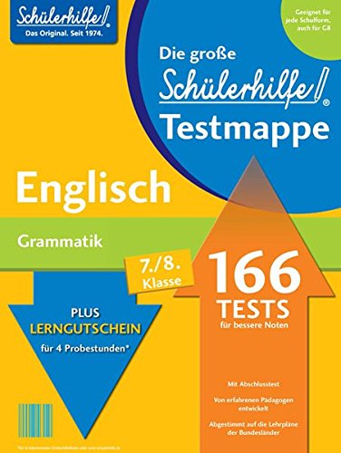 Testmappe Englisch Grammatik (Kl. 7.-8.)
