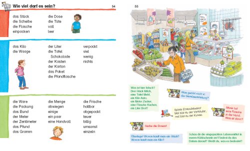 Duden Das Kindergarten-Wörterbuch: Spielerische Sprachförderung. Die wichtigsten 3.000 Wörter für Kindergartenkinder: Mit Vorlesegeschichten zur Sprachförderung (Duden Kinderwörterbücher)