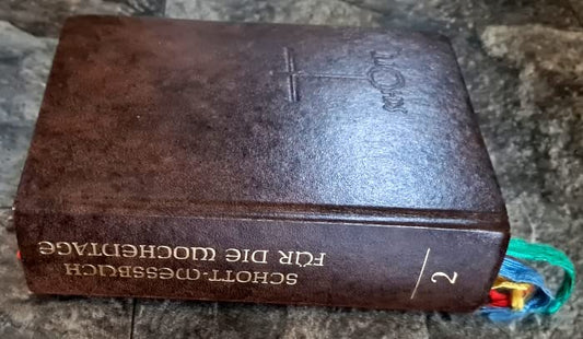 Schott-Messbuch für die Wochentage. Teil 2. 14. bis 34. Woche im Jahreskreis. Originaltexte der authentischen deutschen Ausgabe des Meßbuchs und des Meßlektionars.
