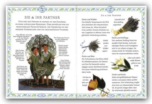 Horoskop der Liebe - FISCHE - Ein kleines, bibliophiles STERNZEICHEN-Büchlein von FLECHSIG