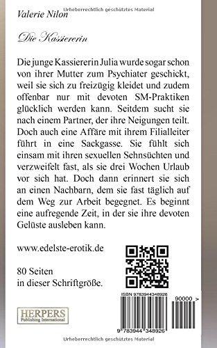 Die Kassiererin - Erotischer Roman [Edition Edelste Erotik]