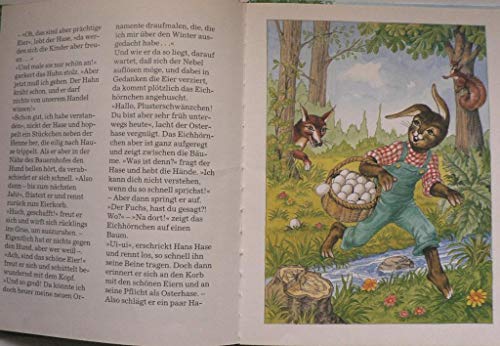 Besuch beim Osterhasen, Mit Illustrationen von S. Büsch,